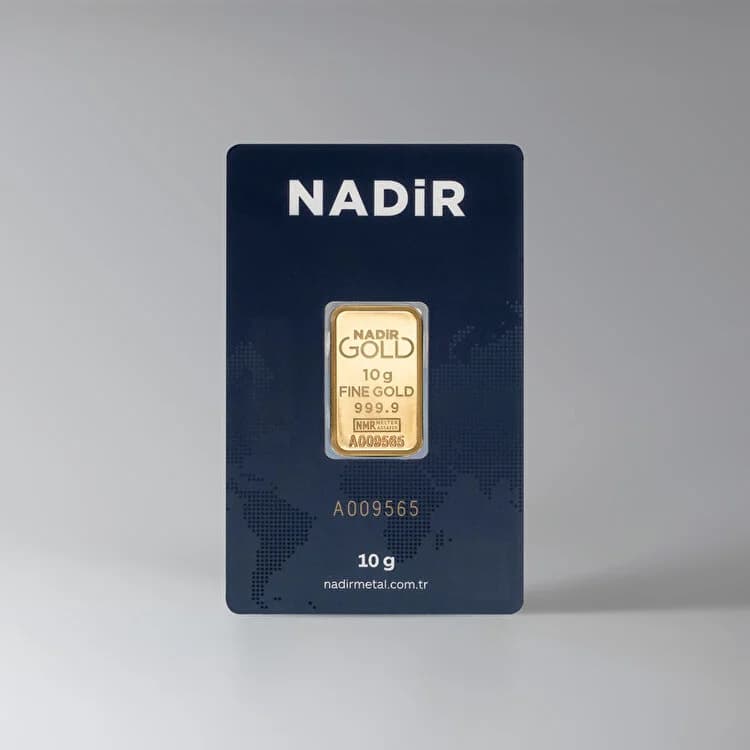10 Gr Külçe Altın 999.9