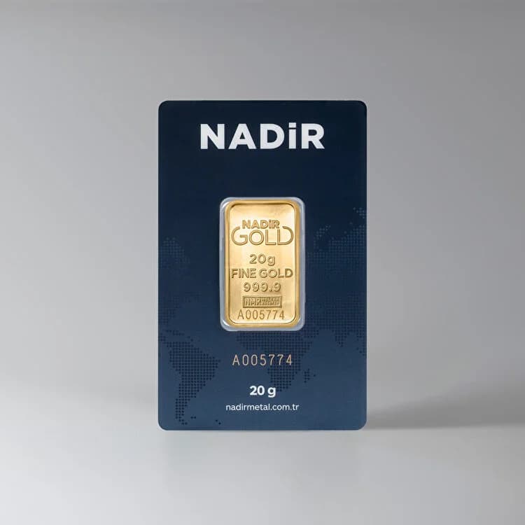 20 Gr Külçe Altın 999.9