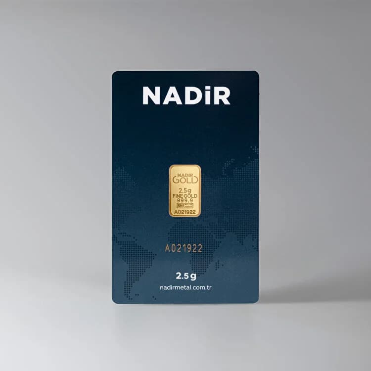 5 Gr Külçe Altın 999.9